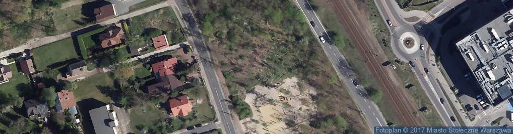 Zdjęcie satelitarne Mrówcza ul.