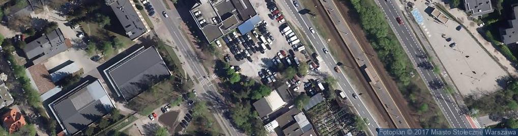 Zdjęcie satelitarne Mrówcza ul.