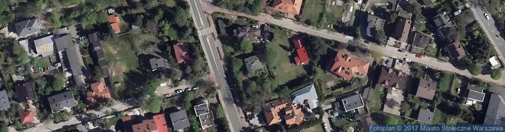 Zdjęcie satelitarne Mrówcza ul.