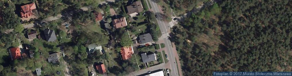 Zdjęcie satelitarne Mrówcza ul.