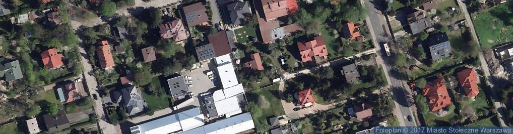 Zdjęcie satelitarne Mrówcza ul.