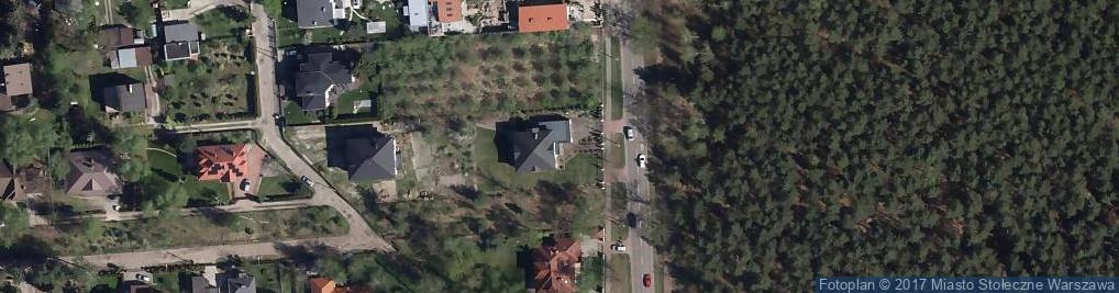 Zdjęcie satelitarne Mrówcza ul.