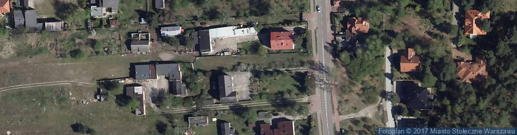 Zdjęcie satelitarne Mrówcza ul.