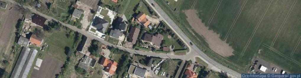 Zdjęcie satelitarne Mroźna ul.