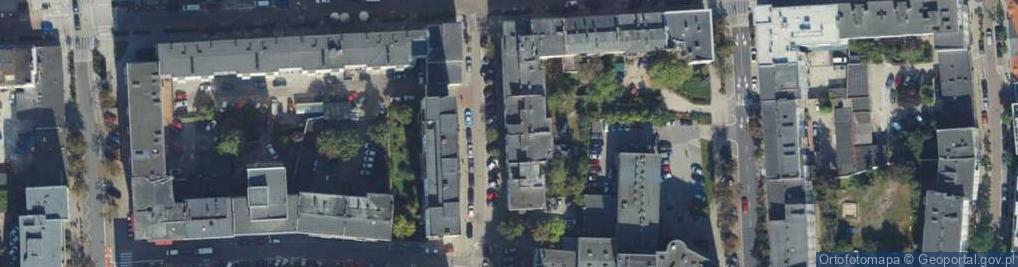 Zdjęcie satelitarne Mściwoja ul.