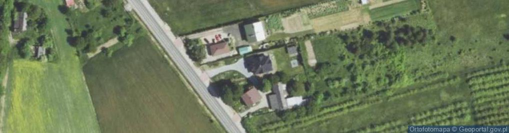 Zdjęcie satelitarne Mstowska ul.