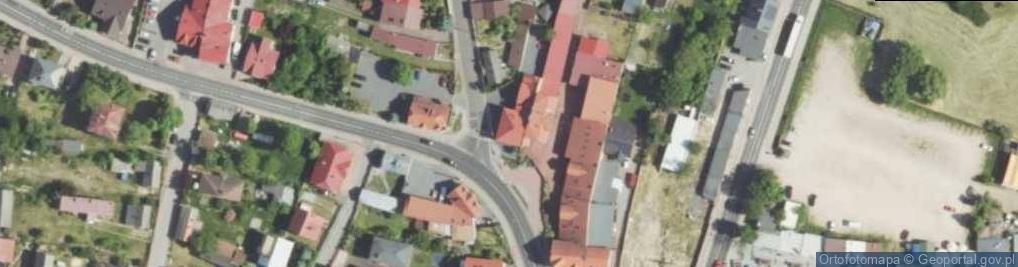 Zdjęcie satelitarne Mstowska ul.