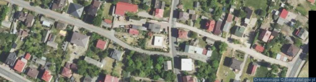 Zdjęcie satelitarne Mstowska ul.