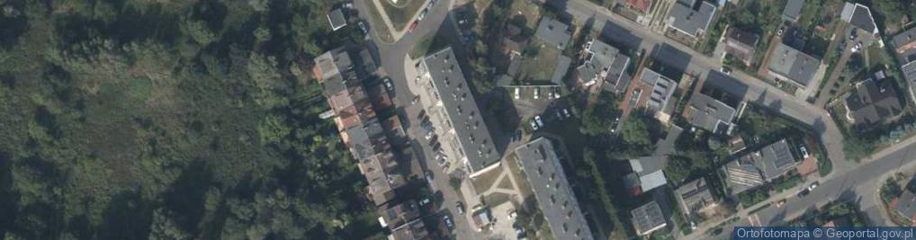 Zdjęcie satelitarne Mścibora ul.