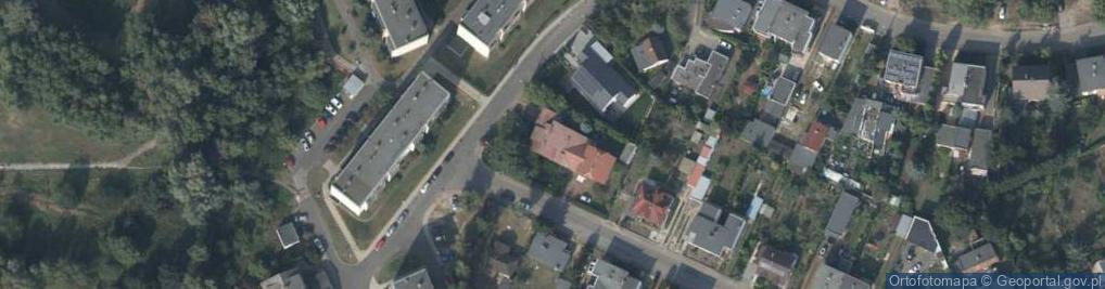 Zdjęcie satelitarne Mścibora ul.