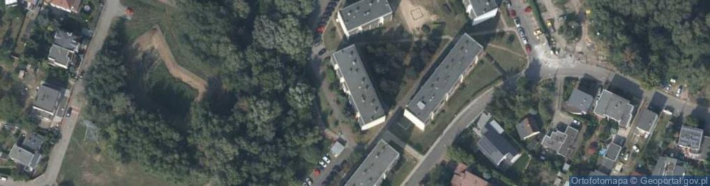 Zdjęcie satelitarne Mścibora ul.