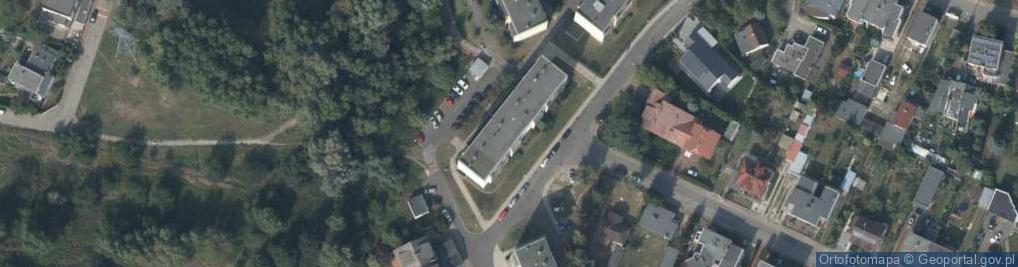 Zdjęcie satelitarne Mścibora ul.