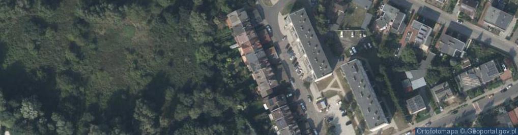 Zdjęcie satelitarne Mścibora ul.
