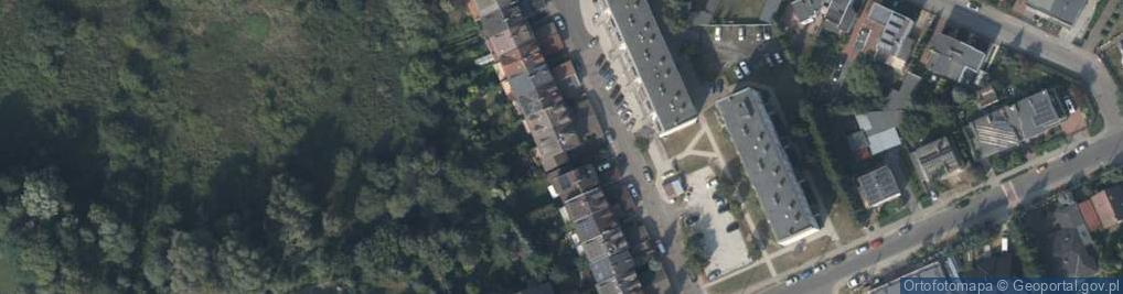Zdjęcie satelitarne Mścibora ul.