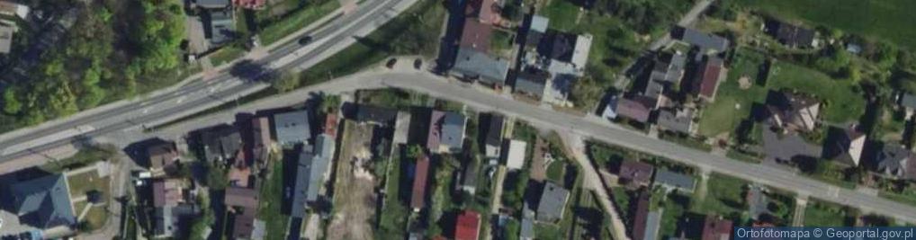 Zdjęcie satelitarne Mstowska ul.