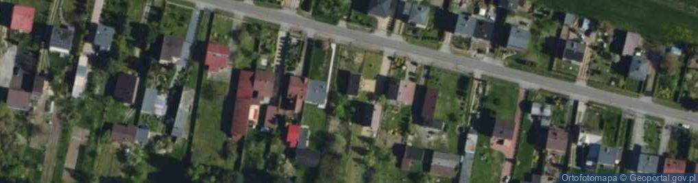 Zdjęcie satelitarne Mstowska ul.