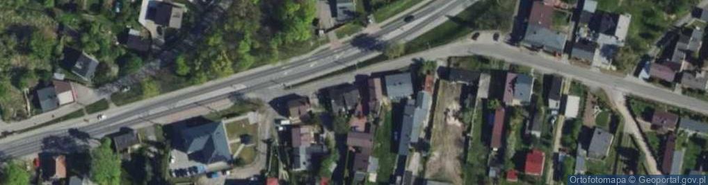 Zdjęcie satelitarne Mstowska ul.