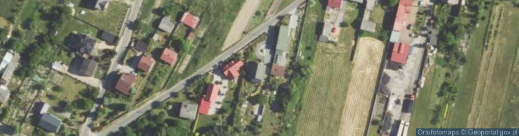 Zdjęcie satelitarne Mstowska ul.