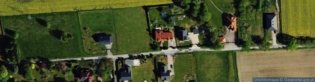 Zdjęcie satelitarne Muchomorów ul.