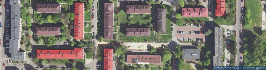 Zdjęcie satelitarne Muchy Wincentego ul.