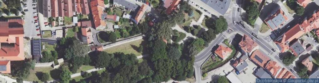 Zdjęcie satelitarne Murarska ul.