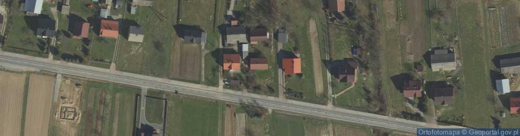 Zdjęcie satelitarne Muchówka ul.