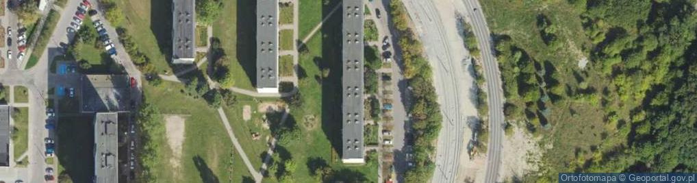 Zdjęcie satelitarne Murzynowskiego Stanisława ul.