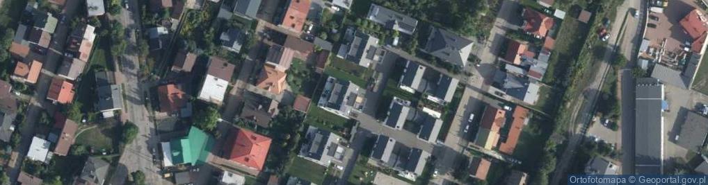 Zdjęcie satelitarne Murarska ul.