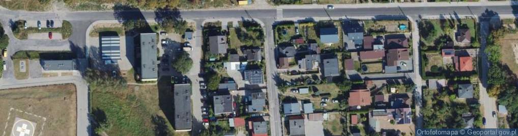 Zdjęcie satelitarne Murarska ul.