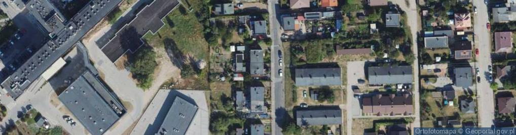 Zdjęcie satelitarne Murarska ul.