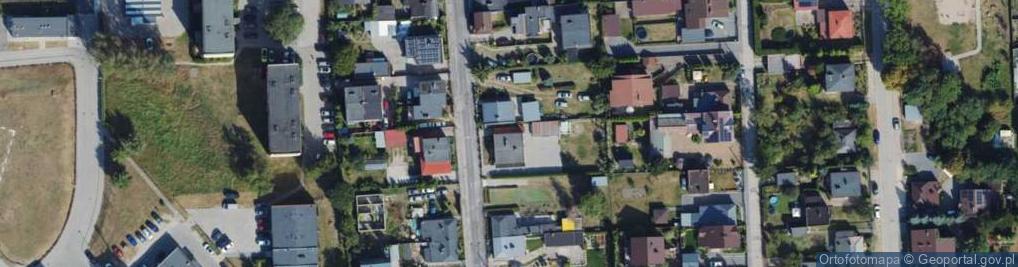 Zdjęcie satelitarne Murarska ul.