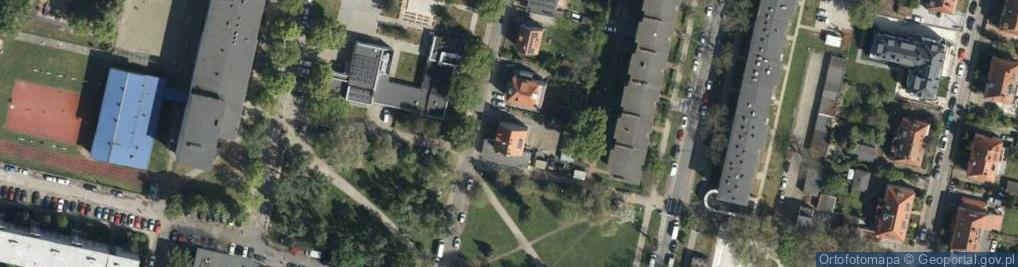 Zdjęcie satelitarne Murarska ul.