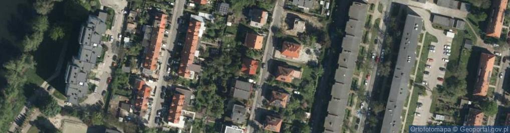 Zdjęcie satelitarne Murarska ul.