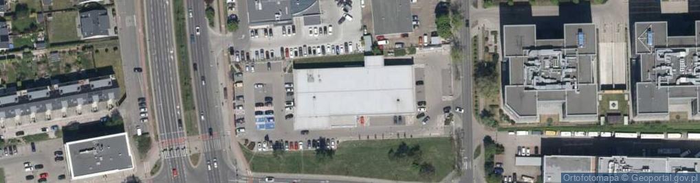 Zdjęcie satelitarne Muchoborska ul.