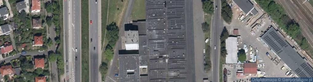 Zdjęcie satelitarne Muchoborska ul.