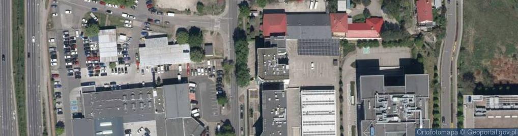 Zdjęcie satelitarne Muchoborska ul.