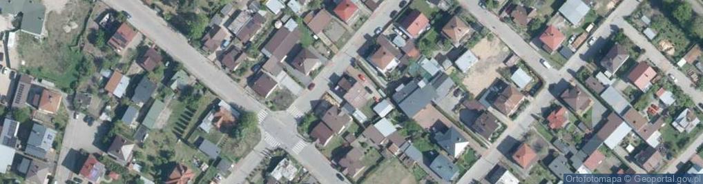 Zdjęcie satelitarne Myśliwska ul.