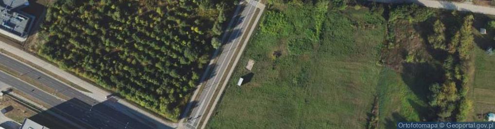 Zdjęcie satelitarne Myśliwska ul.