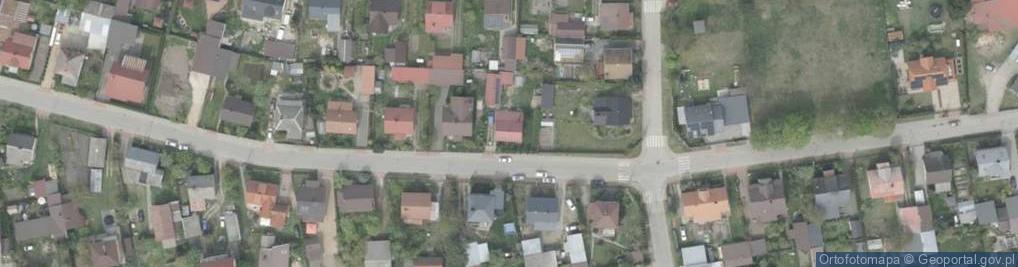 Zdjęcie satelitarne Myśliwska ul.