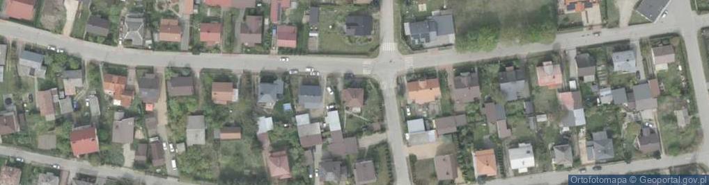 Zdjęcie satelitarne Myśliwska ul.
