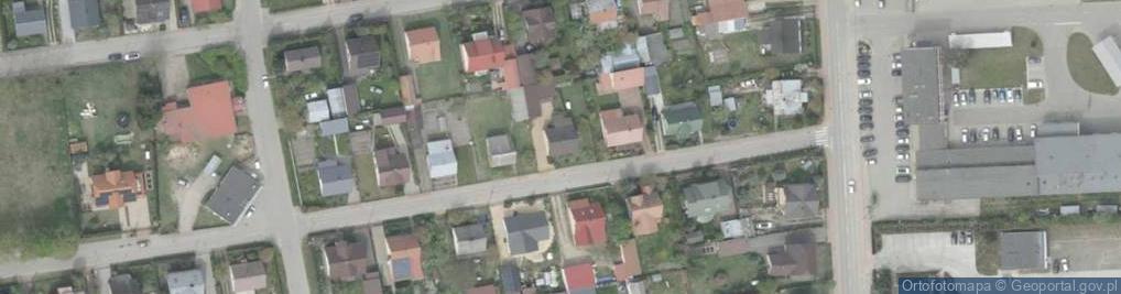 Zdjęcie satelitarne Myśliwska ul.