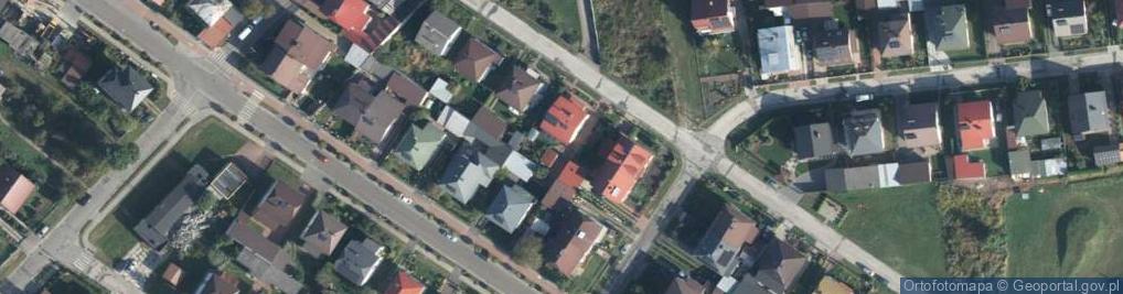 Zdjęcie satelitarne Myśliwska ul.