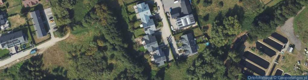Zdjęcie satelitarne Myśliwska ul.