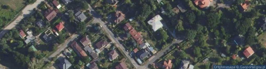 Zdjęcie satelitarne Myśliwska ul.