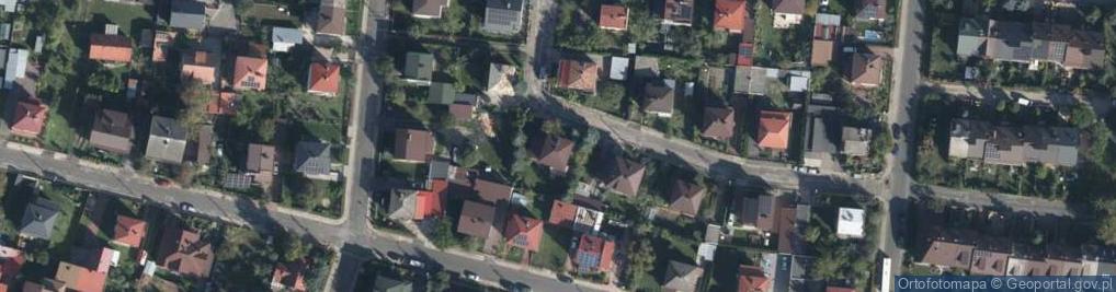 Zdjęcie satelitarne Myśliwska ul.