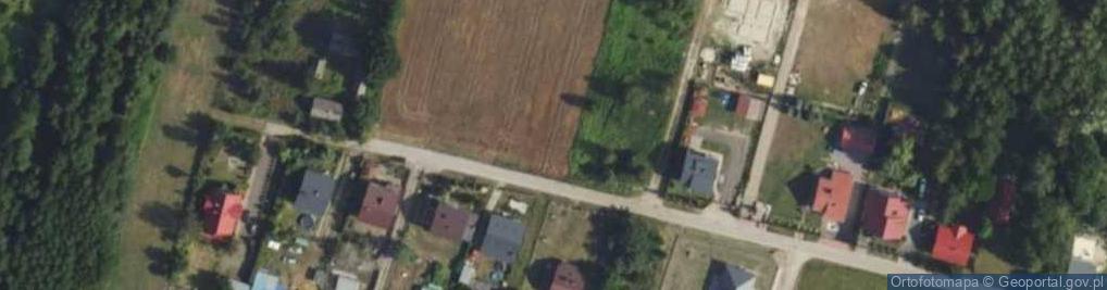 Zdjęcie satelitarne Myśliwiecka ul.