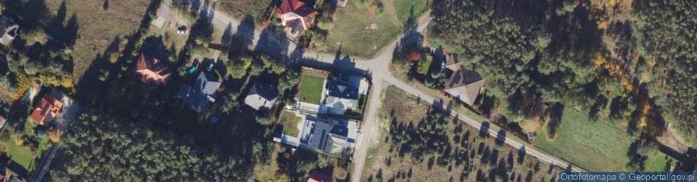 Zdjęcie satelitarne Myśliwska ul.