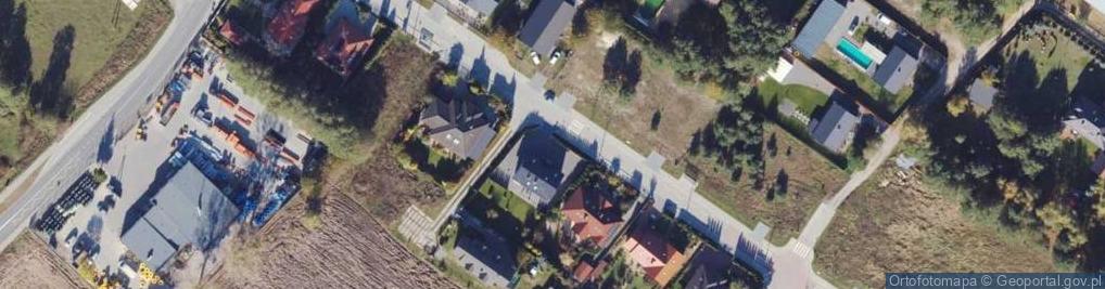 Zdjęcie satelitarne Myśliwska ul.