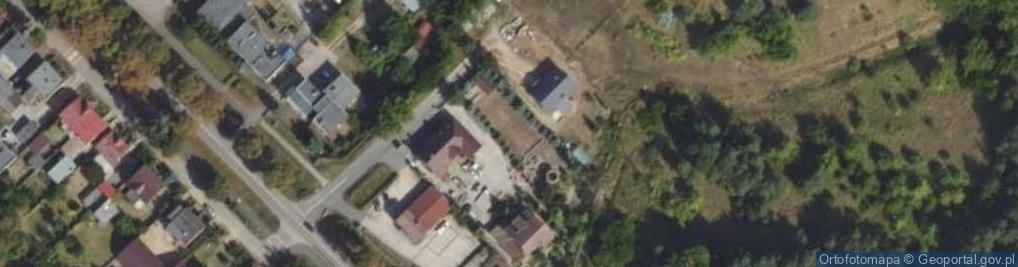 Zdjęcie satelitarne Myśliwska ul.