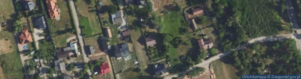 Zdjęcie satelitarne Myśliwska ul.